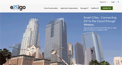 Desktop Screenshot of exigotechnology.com